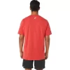 ASICS GESTREIFTES KURZARM-T-SHIRT
