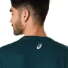 ASICS GESTREIFTES KURZARM-T-SHIRT ASICS GESTREIFTES KURZARM-T-SHIRT