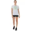 ASICS HIBISCUS SLOGAN CREW FÜR DAMEN