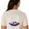 ASICS NATURE V-AUSSCHNITT KURZARM-T-SHIRT FÜR DAMEN