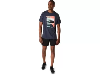 ASICS RETRO KURZARM-T-SHIRT