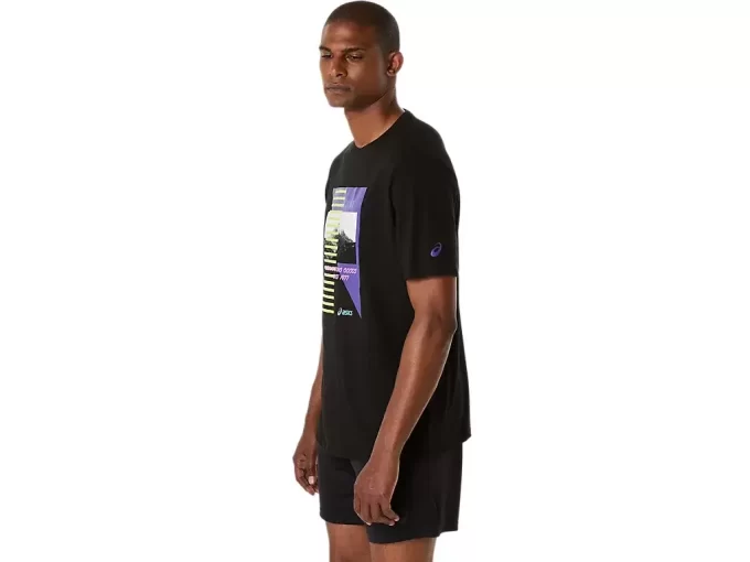 ASICS RETRO KURZARM-T-SHIRT