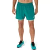 ASICS SILBERNE 2N1 5IN KURZE ASICS SILBERNE 2N1 5IN KURZE