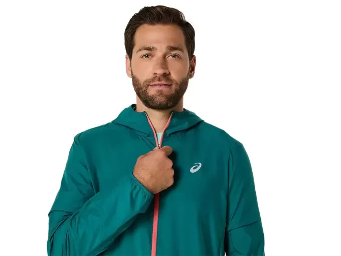 ASICS SILBERNE JACKE ASICS SILBERNE JACKE
