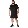 ASICS SILBERNES KURZARM-OBERTEIL