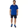 ASICS SILBERNES KURZARM-OBERTEIL
