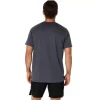 ASICS SILBERNES KURZARM-OBERTEIL