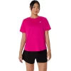 ASICS SILBERNES KURZARM-OBERTEIL