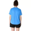 ASICS SILBERNES KURZARM-OBERTEIL