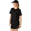 ASICS SILBERNES KURZARM-OBERTEIL