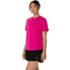 ASICS SILBERNES KURZARM-OBERTEIL