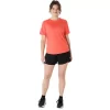 ASICS SILBERNES KURZARM-OBERTEIL