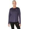 ASICS SILBERNES LANGARM-OBERTEIL