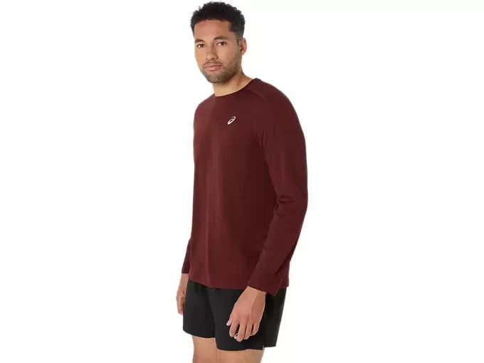 ASICS SILBERNES LANGARM-OBERTEIL
