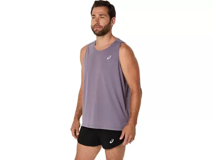 ASICS SILBERNES UNTERSHIRT