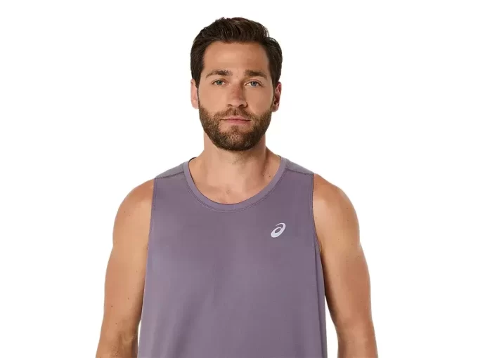 ASICS SILBERNES UNTERSHIRT