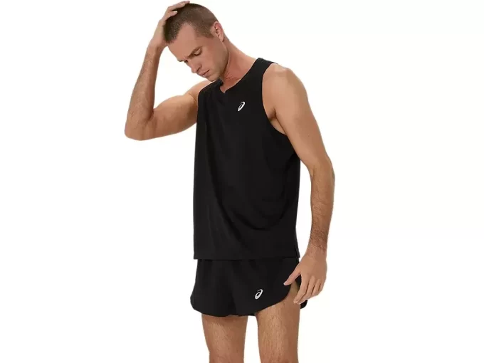 ASICS SILBERNES UNTERSHIRT