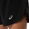 ASICS SILVER SPLIT SHORT