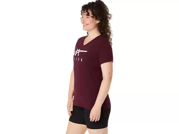 ASICS STRIPES V-NECK FÜR DAMEN