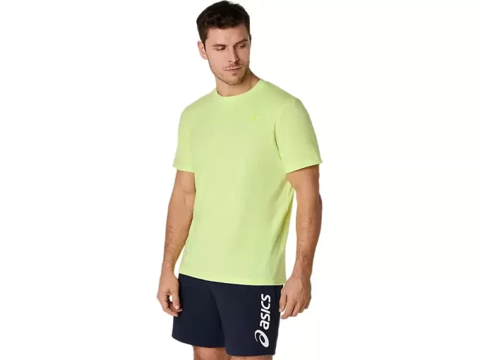 ASICS T-SHIRT MIT SPIRALE-STICKEREI