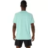 ASICS T-SHIRT MIT SPIRALE-STICKEREI