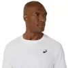 ASICS T-SHIRT MIT SPIRALE-STICKEREI