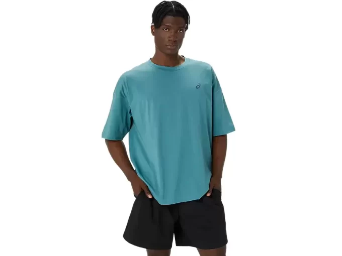ASICS T-SHIRT MIT STICKEREI „SPIRAL RELAX“