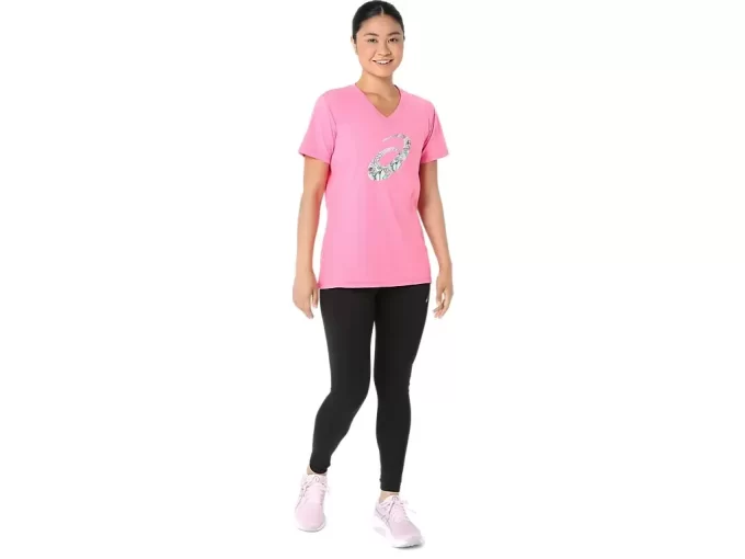 CARNATION KURZARM-V-AUSSCHNITT-SHIRT FÜR DAMEN