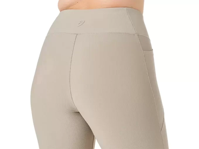 DAMEN RIB HIGH WAIST 7/8 TIGHT