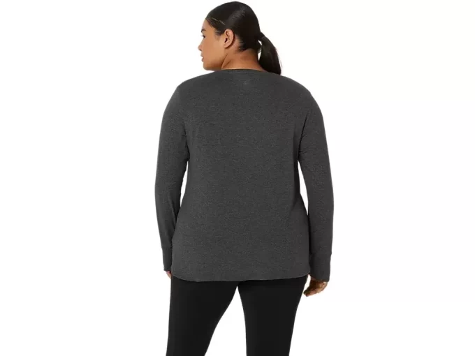 HEATHER-TOP MIT LANGEN ÄRMELN FÜR DAMEN HEATHER-TOP MIT LANGEN ÄRMELN FÜR DAMEN