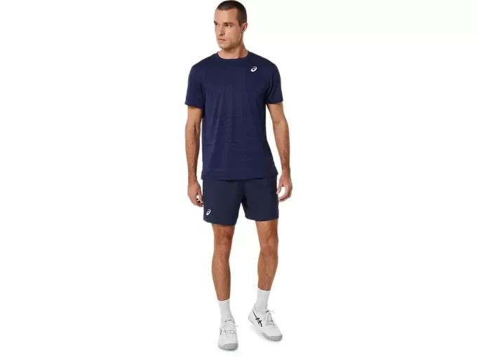 HERREN-COURT-STREIFEN-KURZARM-OBERTEIL