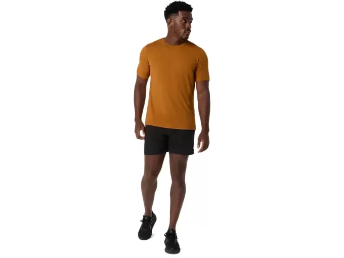 HERREN KURZARM HTHR TECH TOP