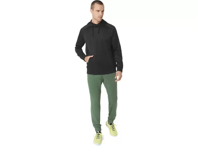 HOSE AUS GEBÜRSTETEM FLEECE
