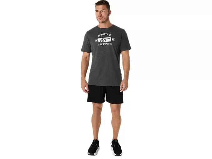 KURZARM-SPORT-T-SHIRT „PROPERTY OF ASICS“ KURZARM-SPORT-T-SHIRT „PROPERTY OF ASICS“