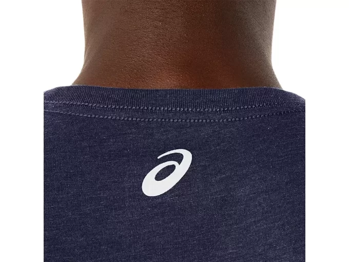 KURZARM-SPORT-T-SHIRT „PROPERTY OF ASICS“ KURZARM-SPORT-T-SHIRT „PROPERTY OF ASICS“
