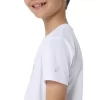 KURZARM-T-SHIRT MIT SPIRAL-GRAFIK