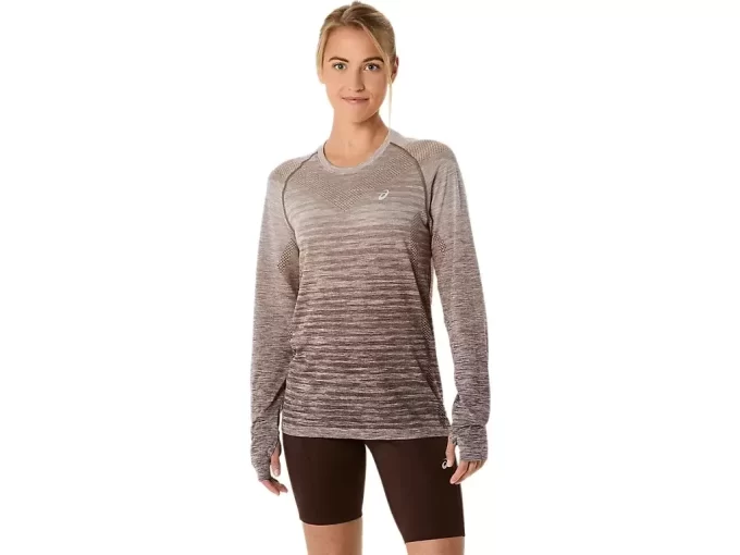 NAHTLOSES LANGARM-TOP FÜR DAMEN NAHTLOSES LANGARM-TOP FÜR DAMEN