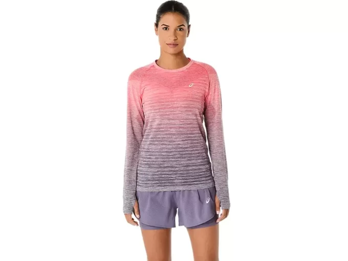 NAHTLOSES LANGARM-TOP FÜR DAMEN NAHTLOSES LANGARM-TOP FÜR DAMEN