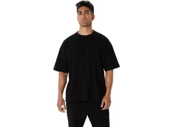 SCHWERES, LOCKERES T-SHIRT MIT TASCHEN