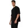 SCHWERES, LOCKERES T-SHIRT MIT TASCHEN SCHWERES, LOCKERES T-SHIRT MIT TASCHEN
