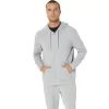 SWEAT-KAPUZENPULLOVER MIT DURCHGEHENDEM REISSVERSCHLUSS SWEAT-KAPUZENPULLOVER MIT DURCHGEHENDEM REISSVERSCHLUSS