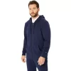 SWEAT-KAPUZENPULLOVER MIT DURCHGEHENDEM REISSVERSCHLUSS