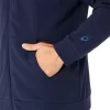 SWEAT-KAPUZENPULLOVER MIT DURCHGEHENDEM REISSVERSCHLUSS