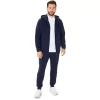 SWEAT-KAPUZENPULLOVER MIT DURCHGEHENDEM REISSVERSCHLUSS