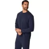 SWEATSHIRT MIT RUNDHALSAUSSCHNITT