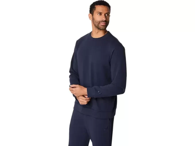 SWEATSHIRT MIT RUNDHALSAUSSCHNITT