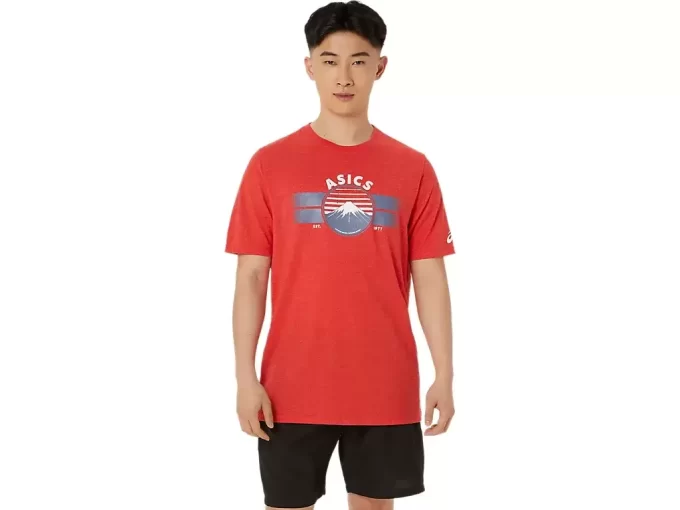 UNISEX ASICS EST 1977 MOUNTAIN T-SHIRT