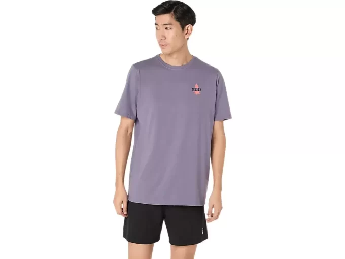 UNISEX ASICS NATURE KURZARM-T-SHIRT