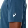 UNISEX ASICS RUN OUTSIDE CLUB KURZARM-T-SHIRT