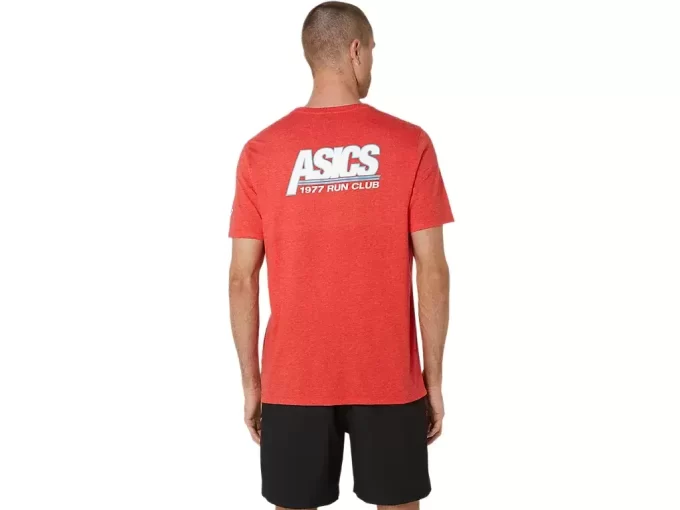 UNISEX ASICS SMSB 1977 RUN CLUB KURZARM-T-SHIRT